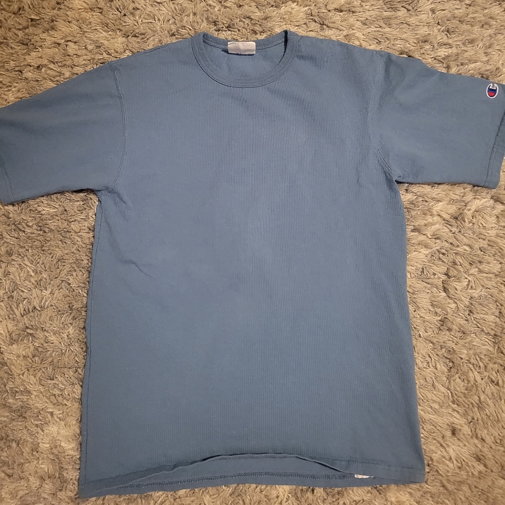 Champion, youth medium, blue t-shirt